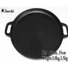 14 Inch Cast Iron Pizza Pan Pre-Seasoned